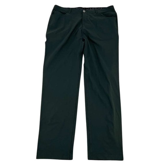 Karbon | Men's All Day Comfort Pants | Dark Grey | Size 40 X 34 - Picture 1 of 4